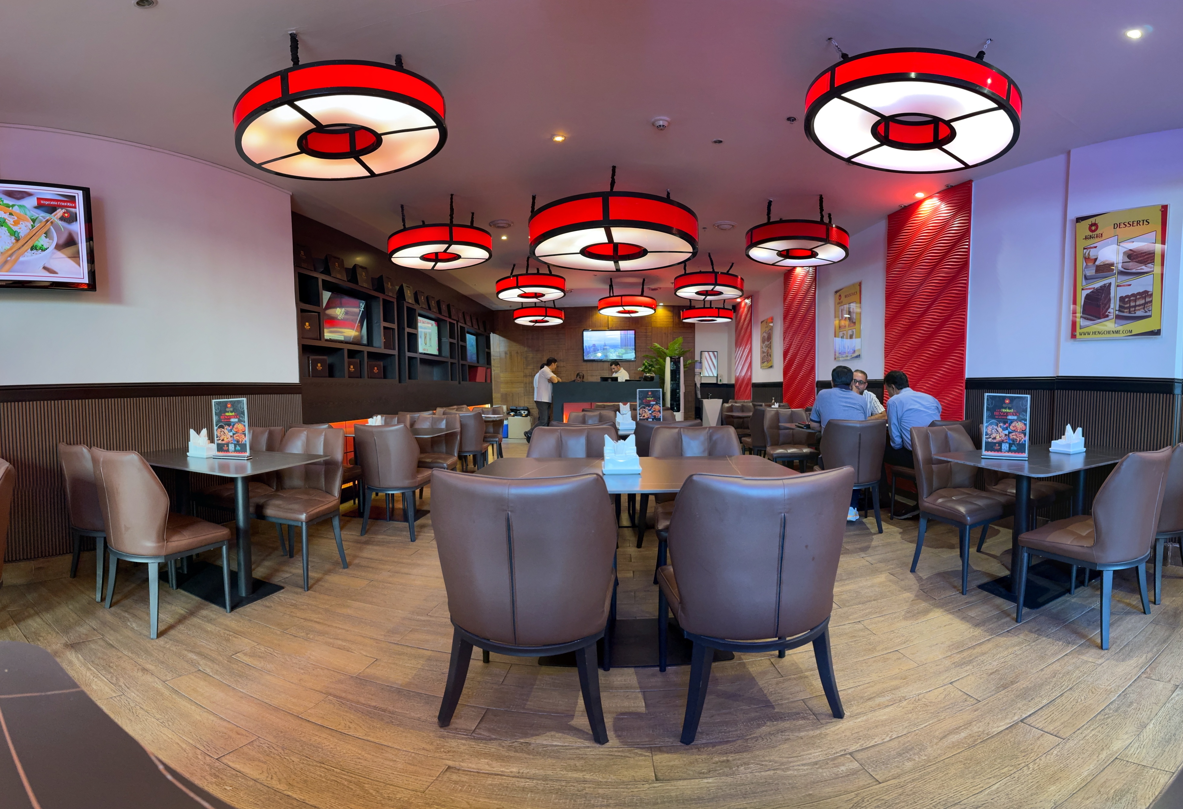 Hengchen — fusion Chinese restaurant interior in Dubai Motor City